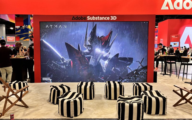 Adobe MAX Exhibition Screen